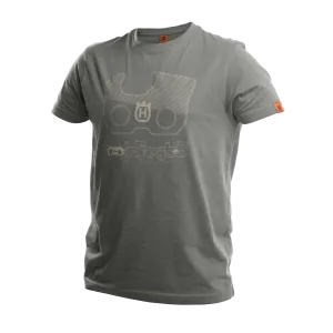 Triko X-Cut s krátkým rukávem, unisex, šedé 