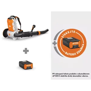 STIHL BGA 300 + 2× akumulátor AP 500 S + adaptér ADA 1000